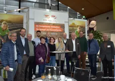 The team from OGA/OGV Nordbaden together with the board of OGM Obstgroßmarkt Mittelbaden eG.